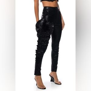 ⚡️SALE Akira Lotus Flower Faux Leather Pants